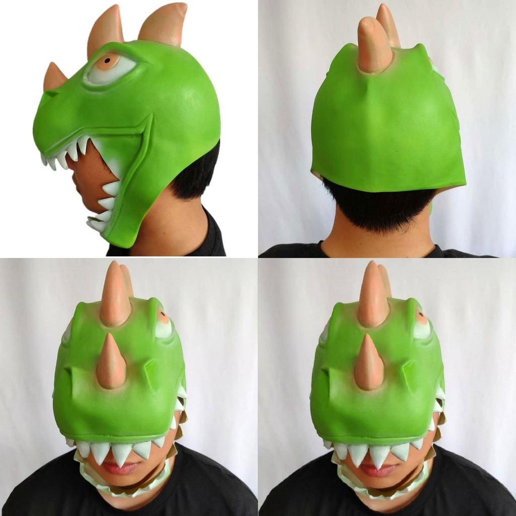 Latex Dinosaur Headgear For Halloween Costume Masks And Party Decor
