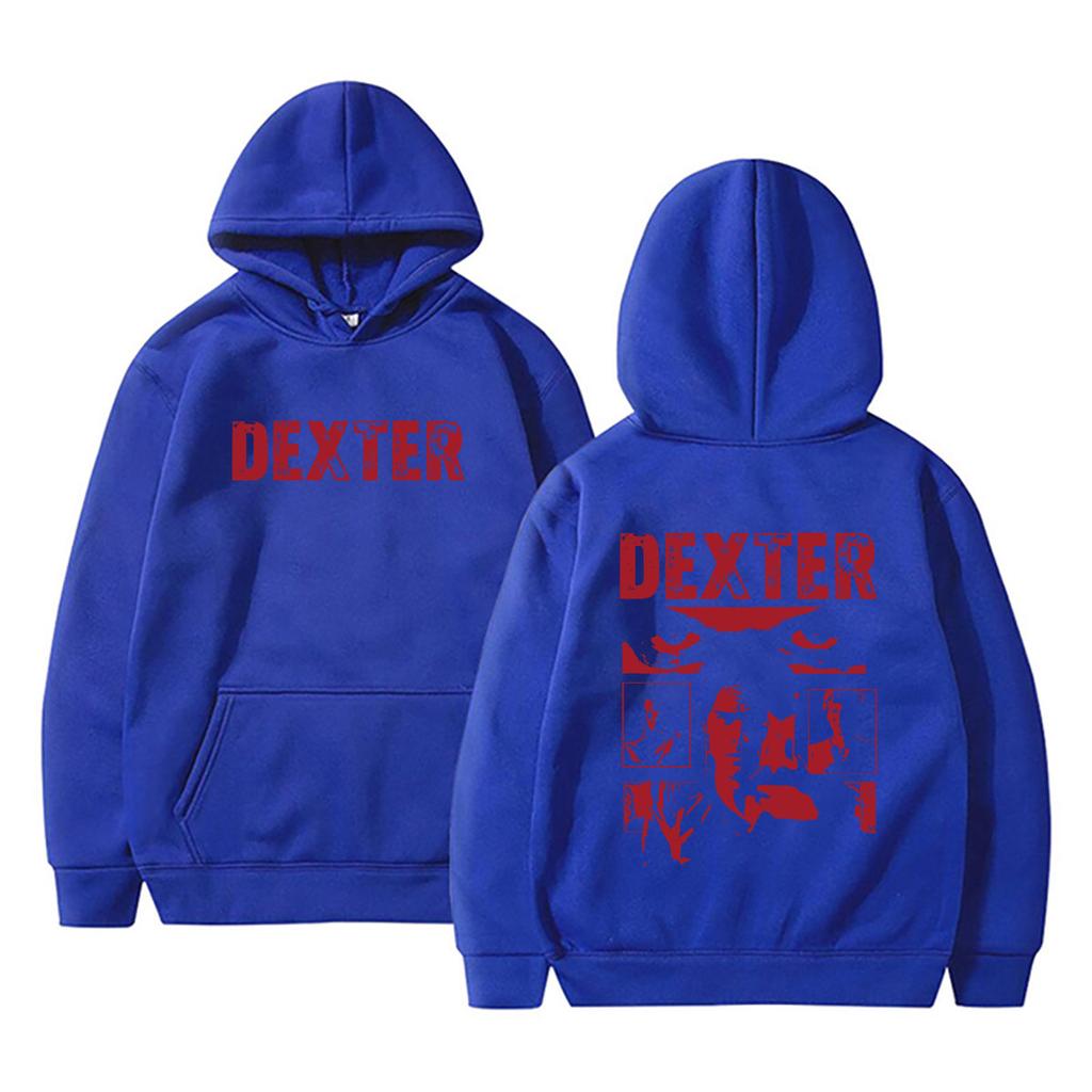 TV Series Dexter Morgan Graphic Hoodie Men's Women's Clothing Casual Oversized Streetwear Male Fashion Gothic Pullover Hoodies