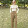 Wei Mei High-Waisted Straight-Leg Loose Casual Pants - Autumn 25 Collection