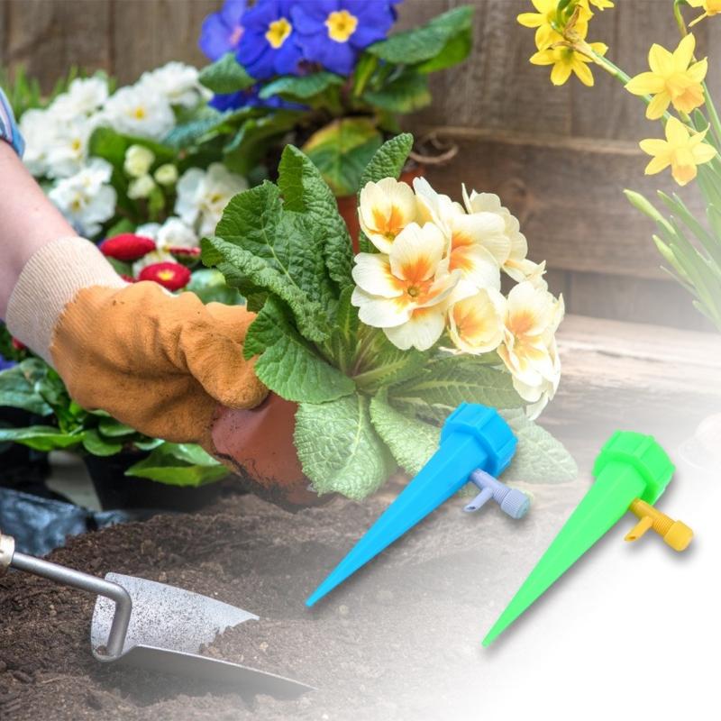 Pack Of 12 Adjustable Drip Irrigation Tools For Simplified Watering Of Indoor And Outdoor Plant
