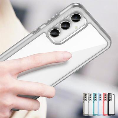 For Samsung Galaxy S23 FE Case Silicone Transparent Shockproof TPU Capa Samsung S23 FE Cover Protect Phone Case S23 FE Cover
