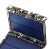 Solar Cell Charger Waterproof Fast Charging Foldable 20W USB Folding Solar Panel