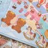 25 Sheets Per Pack Shelf Organizer Series Miniature Scene Creation Stickers Three-dimensional Fun DIY Stickers