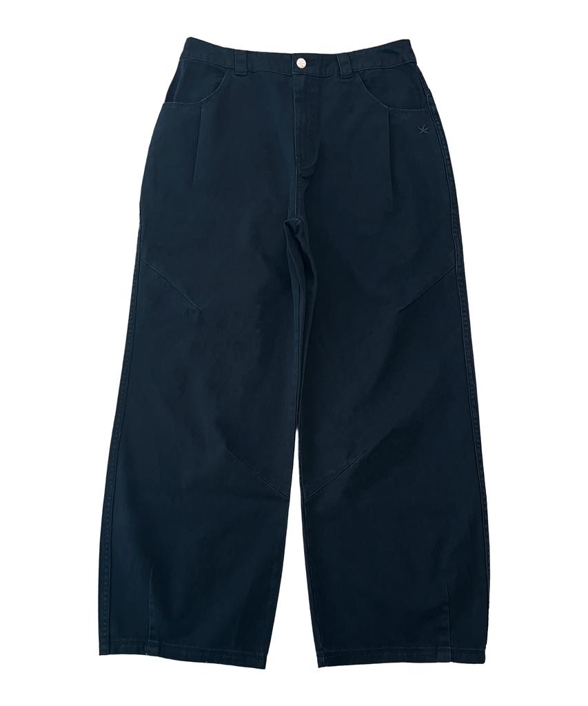 THE COLDEST MOMENT Tcm Washed Starfish Chino Pants (Dark Navy)