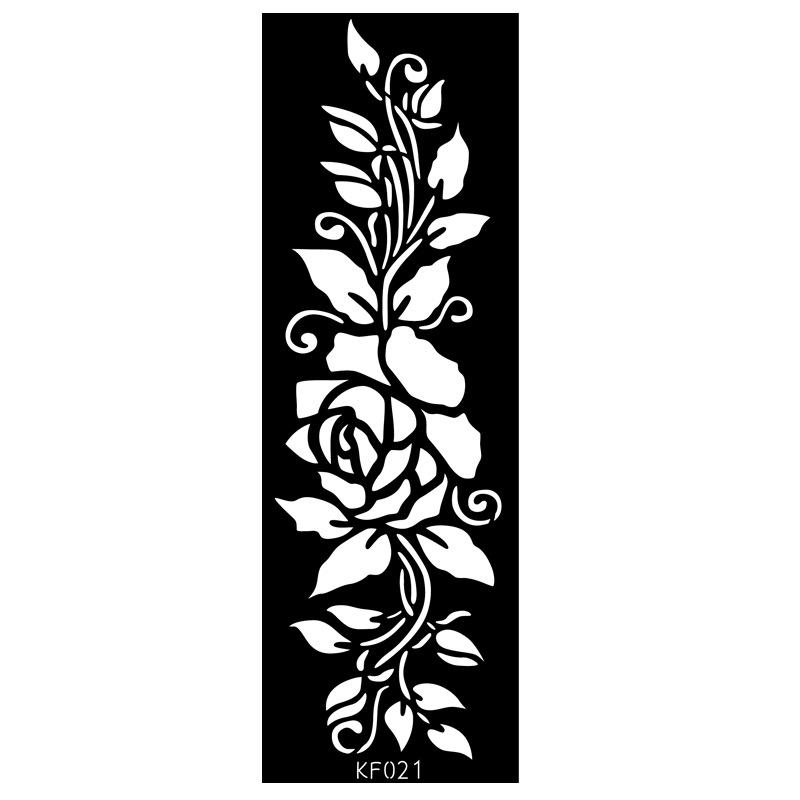 Pet Hollow Tattoo Template Juice Tattoo Sticker Template Ins Wind Flower Tattoo Sticker