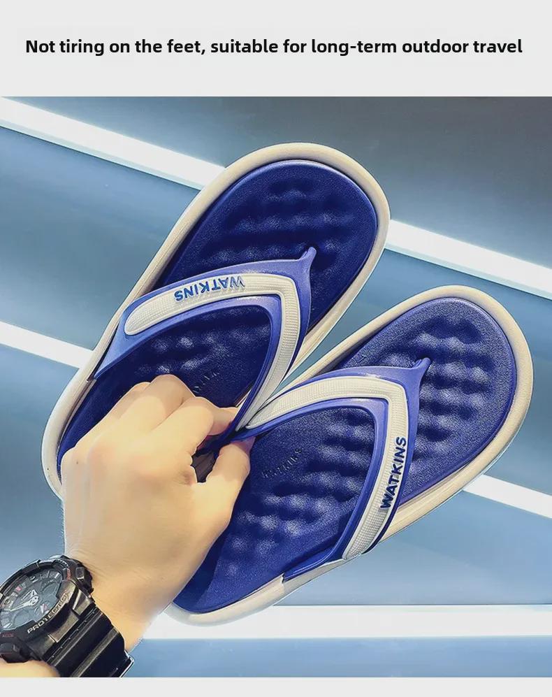 Pánské trendy žabky se silnou podrážkou: Měkké, pohodlné plážové sandály na léto