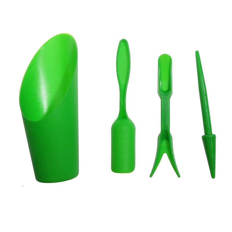 1/2/4set Garden Planter Kit Sowing Shovel Spoon Succulents Seedlings Tool Bonsai Fertilizer Plastic Handle Soil Replacement Tool