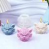 New Vicious Cat Head Silicone Candle Mold 3D Evil Cat Crafts Plaster Cement Resin Casting Molud DIY Soap Chocolate Cake Tool