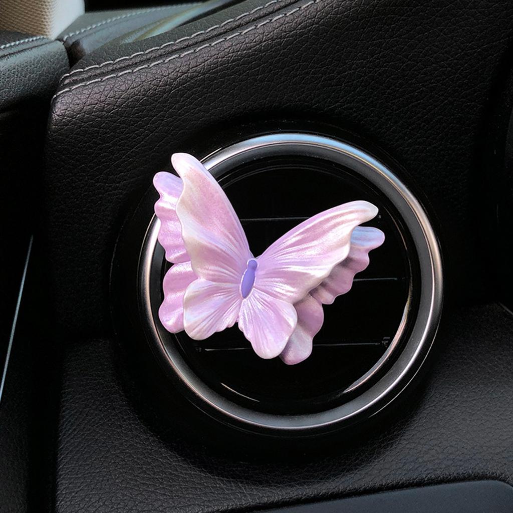 Car Perfume Clip Flower Air Outlet Car Air Freshener Peach Blossom Aroma Diffuser Car Decoration Accessories Fresh Air