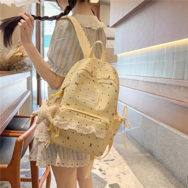 Zaino Stampato Scolastico per Studenti Zaino Leggero di Grande Capacità da Donna