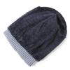 Winter Wool Hat Autumn Winter Warm Knitted Hat Male Velvet Thick Cotton Hat Ear Protection Cap Sleeve Cap Skullies Beanies Ski Slouchy Cap