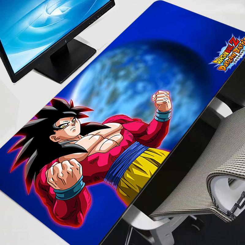 Mouse Pad rubber table Gamer Desk mat Computer keyboard rug gaming accessories carpet Dragon Balls Vegeta Goku Anime mousepad