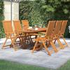 Day and Night - Day and Night Garden Dining Set 7 Pieces Solid Acacia Wood