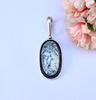 Oval Shape Dendritic Opal Pendant 925 Silver  For Beloved For Men's & Women's