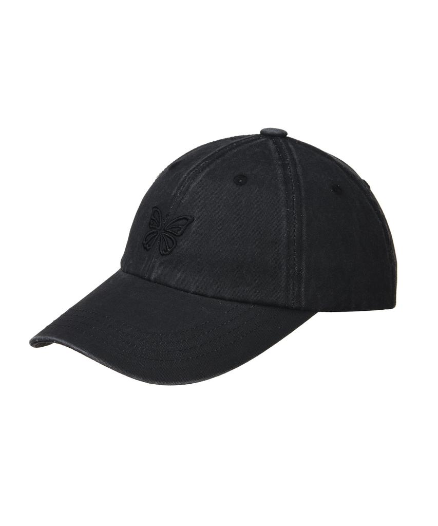 Nigaennikol Vintage Mini Butterfly Ball Cap_Black