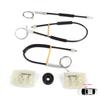 BWR5557 Window Regulator Repair Set Front Right Door for VW Golf MK7 5G 2012-2021 4/5 Door 5G4837462
