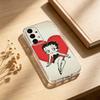 Betty HOT Boop Phone Case For Samsung S25,24,21,22,23,30,Ultra,20,Plus,Fe,Lite,Note Transparent Cover
