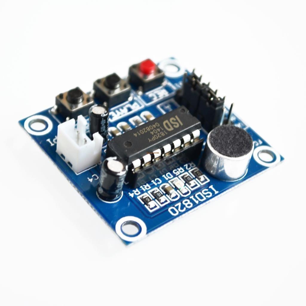 ISD1820 recording module voice module the voice board telediphone module board with Microphones