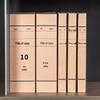 Deli A4 Kraft Paper File Storage Boxes (10-Pack)