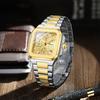 CHENXI Square Chronograph Men's Watches Multifunctional Date Luminous Waterproof Sport Business Quartz Wristwatch Reloj Hombre