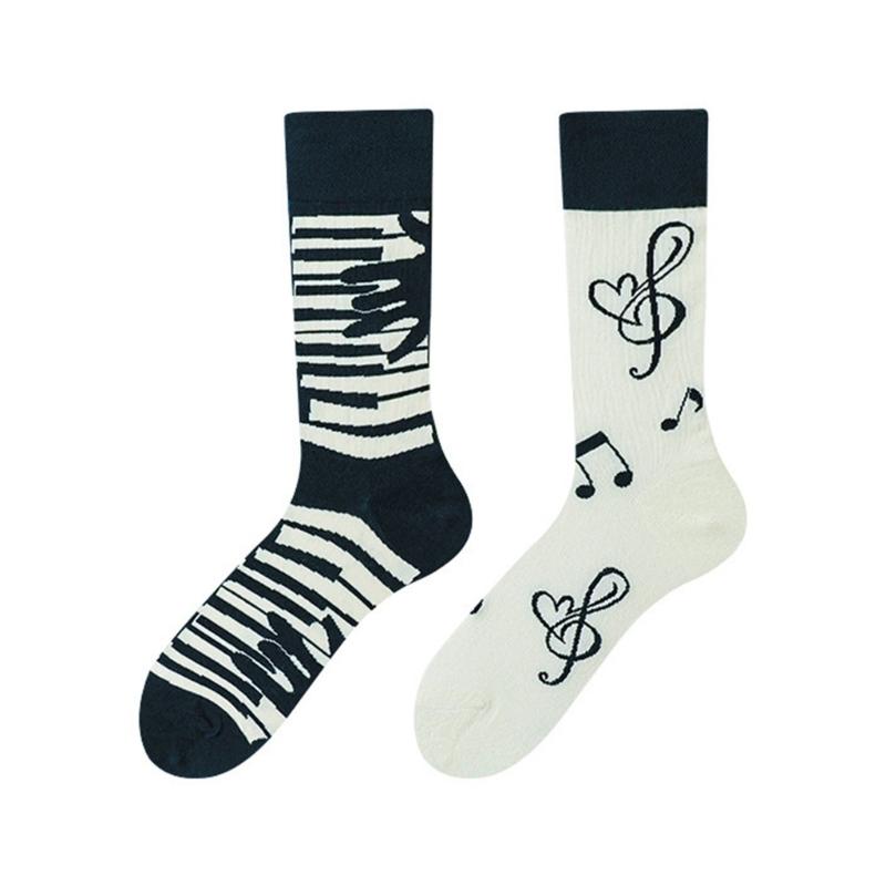 Novelties Funny Sock Cotton Boot Socks Fashion Ankle Socks Winter Warm Crew Socks Dress Socks for Women Girls Gifts