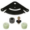 Steering Sector & Pinion Gear W/Bushings for John Deere LA130 LA135 LA140 LA145