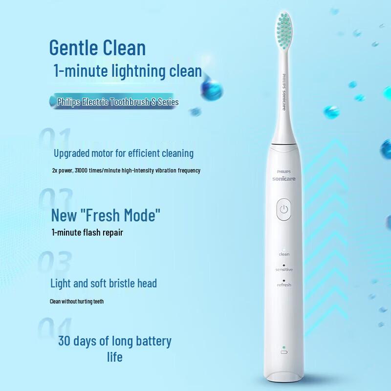 Philips S2 Micro-bubble Sonic Electric Toothbrush