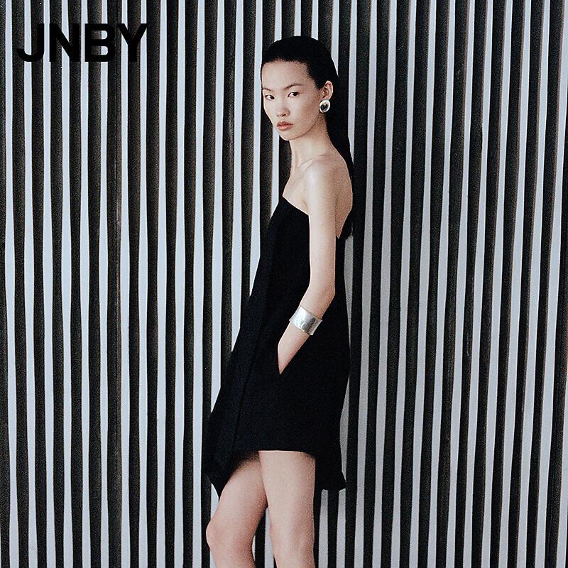 

JNBY Summer 2025 Strapless Straight Mini Dress M
