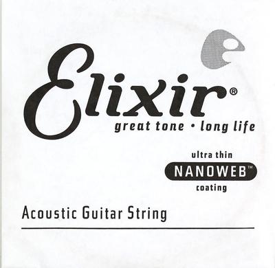 Elixir for Acoustic Guitar Loose Strings NANOWEB Bronze 80/20 .022 #15122 []