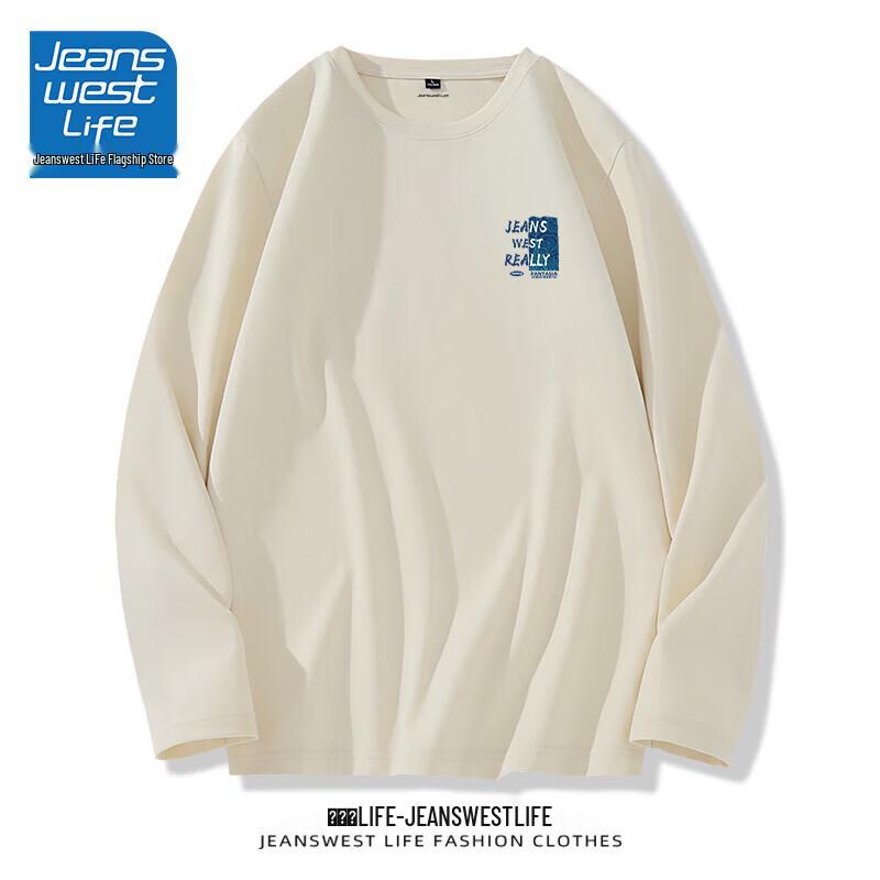JEANSWEST LIFE Men s Long Sleeve Cotton T-Shirt XL