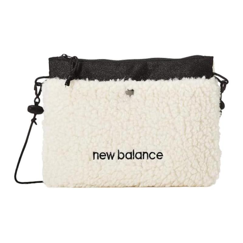 New Balance Fabric Shoulder Bag Crossbody Bag Regular Unisex White New Balance JABL0748-WT