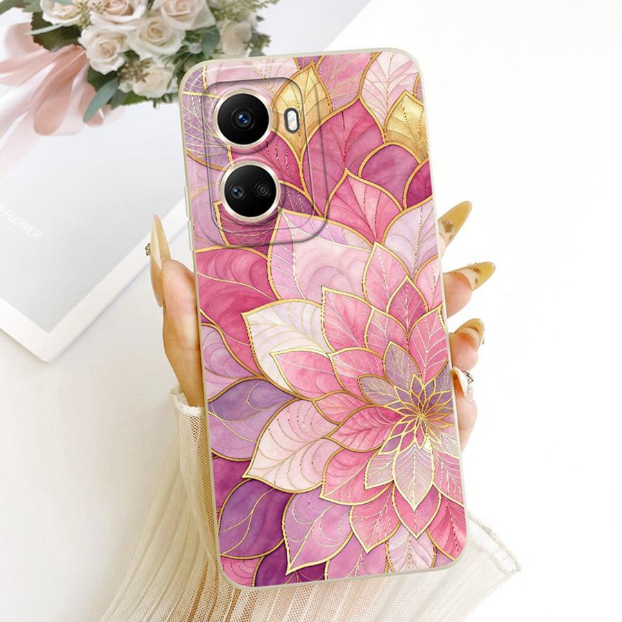 For Huawei nova 10 SE Case BNE-LX3 Soft Matte Camera Protective Bow flower Phone Case For Huawei Nova10SE Cover Coque 6.67''