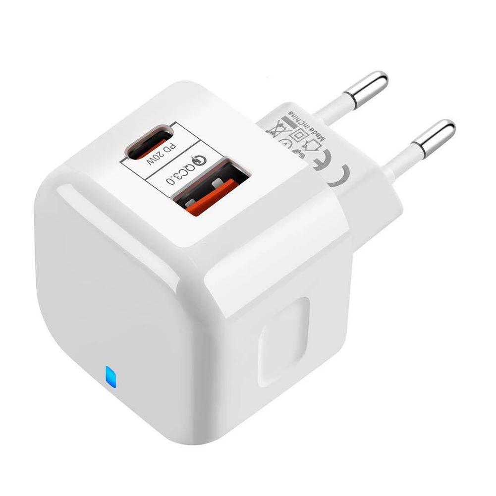 Ladegerät PD 20W Schnellladegerät USB-C Schnelles Laden Reise-Wandladegerät Netzteil Für iPhone 12Pro Max