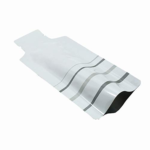 100 piece sealed aluminum foil travel dispensing bag portable disposable storage bag for liquids and powders