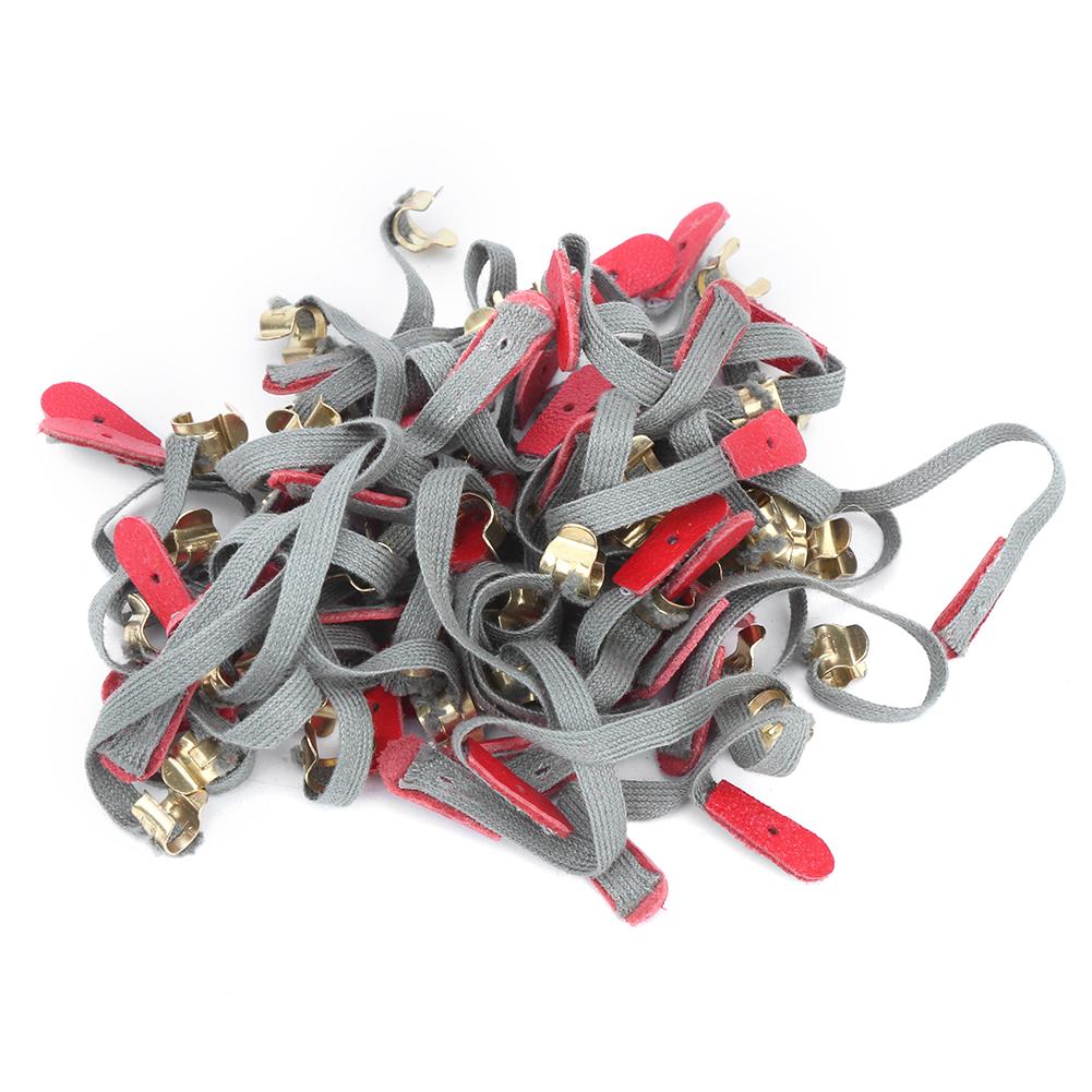 50 Stück Klaviersaiten Stimmreparaturteile Gebraucht Militärgrün Musikinstrumentenzubehör