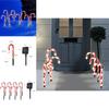 Christmas Led Candy Cane Landscape Light For Garden And Driveway Decor