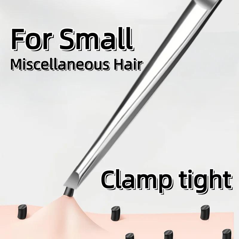 1/2/4Pcs Professional Precision Stainless Steel Tweezers for Eyebrow Shaping & Beard Grooming, Must-Have Unisex Beauty Tool