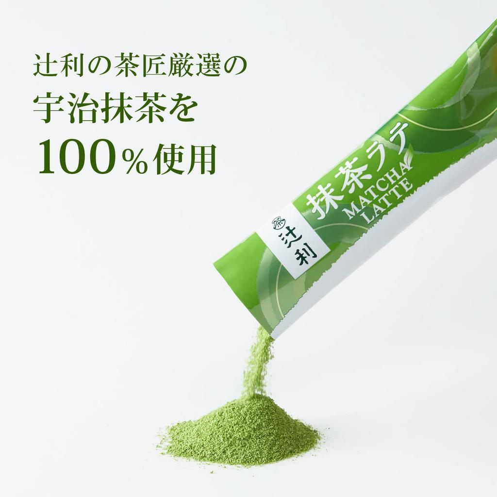 Tsujiri Matcha Latte 130g (10P) X 4