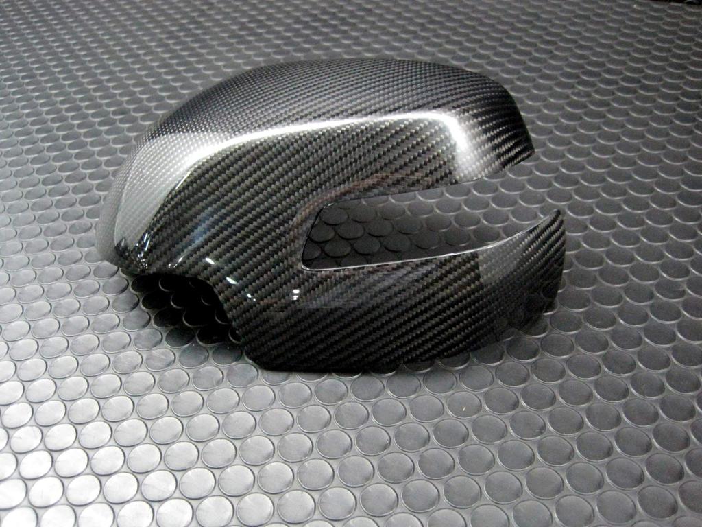 BRIGHTZ Real Carbon Fiber Door Mirror Type for Toyota Step Wagon and RP3 Covers, D, RP1, RP2, [CAR-MIR-033] (Part Number 22877)