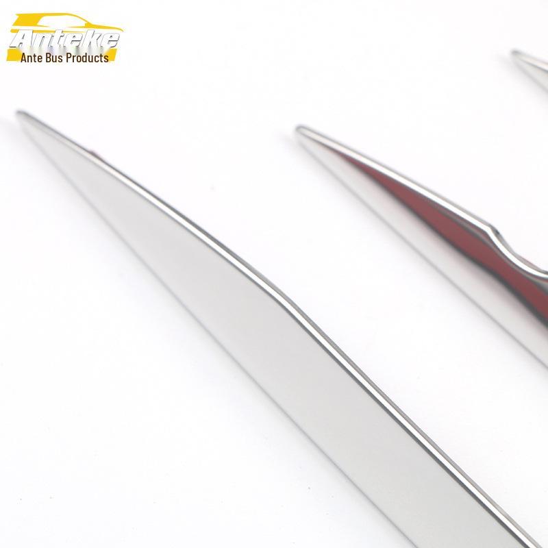 Highlander Crown Front Lower Grille Trim, Stainless Steel Bumper Lip, 21 Model.