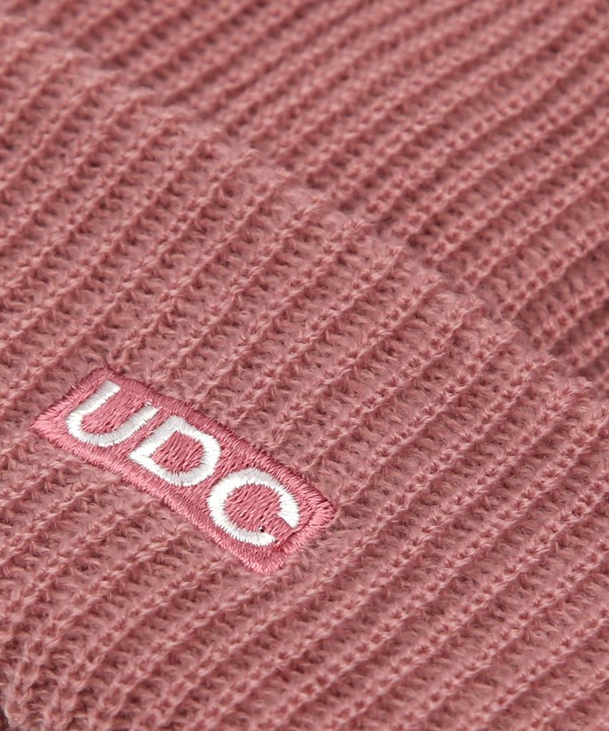 Eondeok Eonteulol Loose Fit Beanie Beanie / Long Tail / Box Logo / I Pink