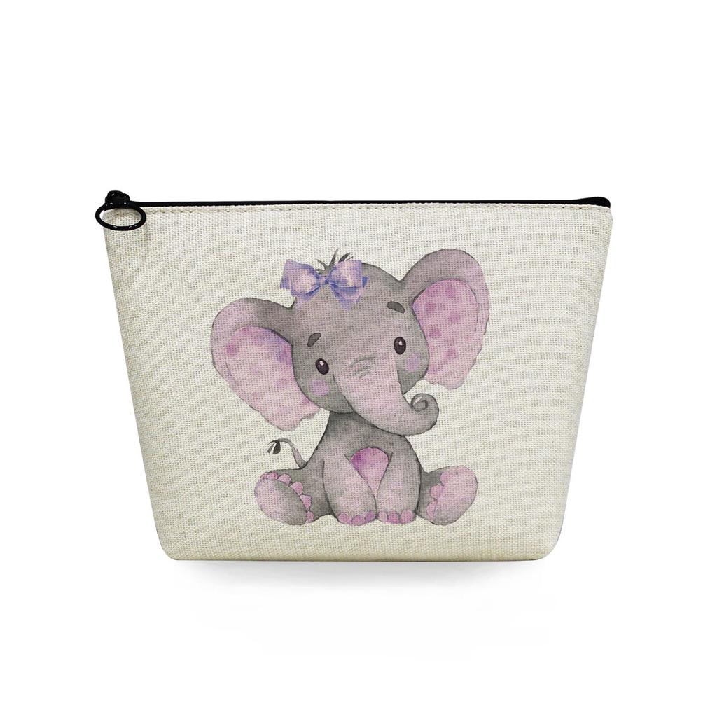 Women Cat Print Cosmetic Bag Toiletries Organize Travel Storage Case 6744