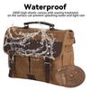 Universal Motorcycle Travel Tool Bag Retro Side Bag Waterproof Large Capacity Cycling Bag Motorbike Vintage SaddleBag