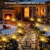 Solar Garden Lights 200LED Waterproof Outdoor Firework Lamps Copper Wire Fairy Lights for Lawn Pathway Yard Patio Garden Decorative Lighting