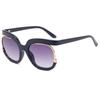 Personalized Color-Blocking Women's Fashion Sunglasses with UV Protection