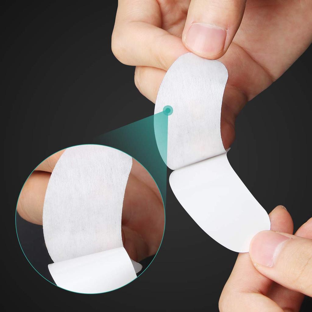 50 paia per confezione Patch per gli occhi sotto gli occhi Forniture per extension ciglia Strumenti per il trucco Linguette per patch per extension ciglia Cuscinetti in gel per baccelli per ciglia