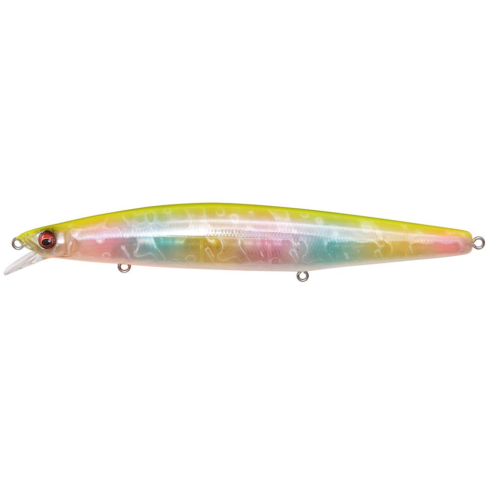 

Megabass MARINE GANG Cookai 140F Shell Skin Chartback Rainbow