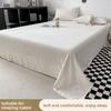 Minimalist Striped Bed Sheet Soft Household & Student Dorm Single Double Bed Bedding