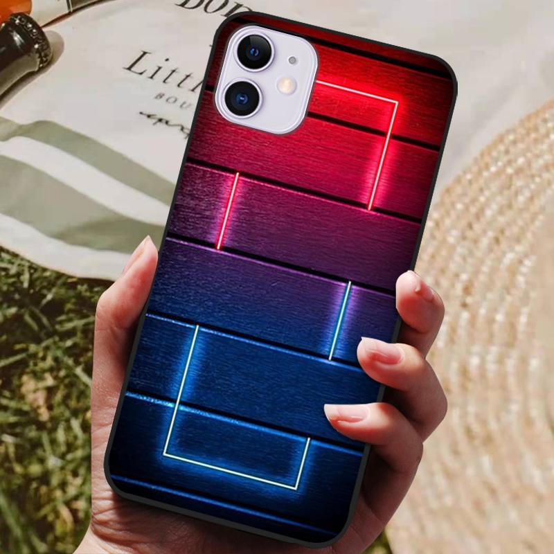 For Apple iPhone 12 pro max Case Silicon Back Cover Phone Case For iPhone 12 Mini pro Max 12Pro Soft Case luxury Fundas Cases