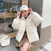 New Cotton-padded Jacket Female Korean Version of Short Short Short Cotton-padded Coat Padded Cotton-padded Jacket Bread Winter Coat.